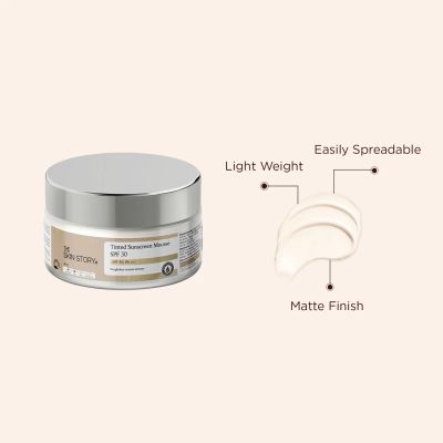 The Skin Story: Tinted Sunscreen Mousse SPF 30 - 40gm