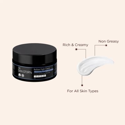 The Skin Story: Radiant Night Cream - 45gm