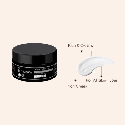 The Skin Story: Holistic Night Cream - 45gm