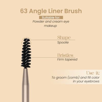 Milagro Beauty: Angle Liner / Spoolie Brush 63