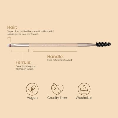 Milagro Beauty: Angle Liner / Spoolie Brush 63