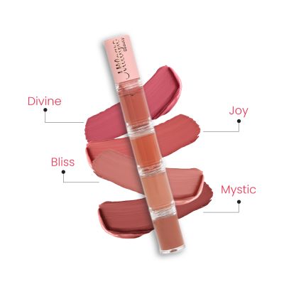 Milagro Beauty: Quad Squad 4-in-1 Liquid Matte Lipstick