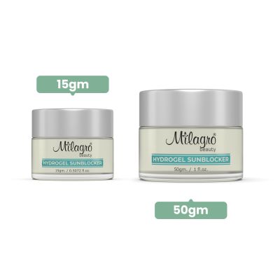 Milagro Beauty: Hydrogel Sunblocker - 15gm