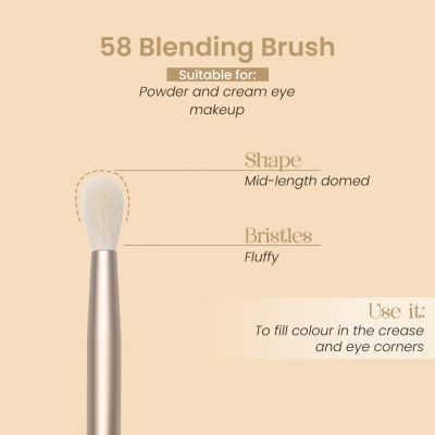 Milagro Beauty: Blending Brush 58