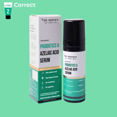 Dr. Sheth's: Probiotics & Azelaic Acid Serum - 30ml
