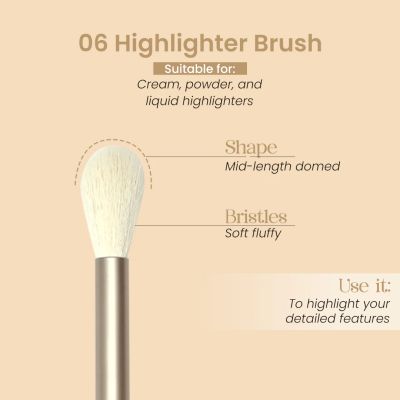 Milagro Beauty: Highlighter Brush 06