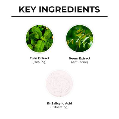 Dr. Sheth's: Neem & Salicylic Acid Face Wash - 100gm