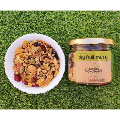 Foodcloud: Homemade Premium Dry Fruit Muesli - 150gm