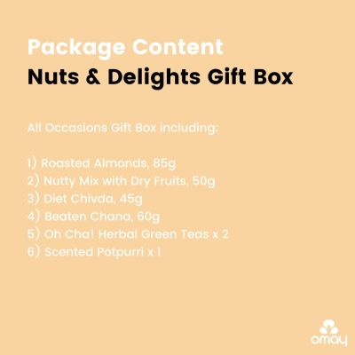 Omay Foods: Nuts & Delights Gift Box