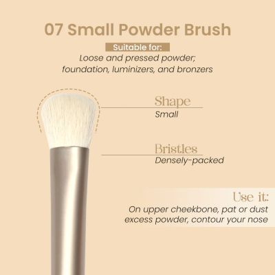 Milagro Beauty: Small Powder Brush 07