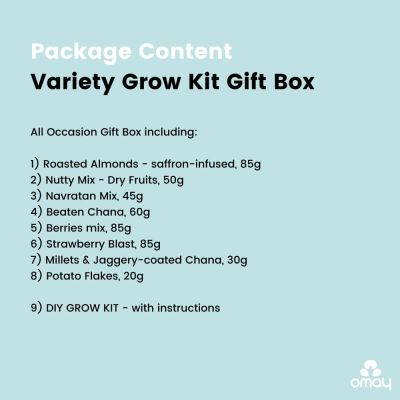 Omay Foods: Variety Grow Kit Gift Box