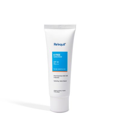 Reequil: O Free Sunscreen SPF 50 PA+++ - 50gm