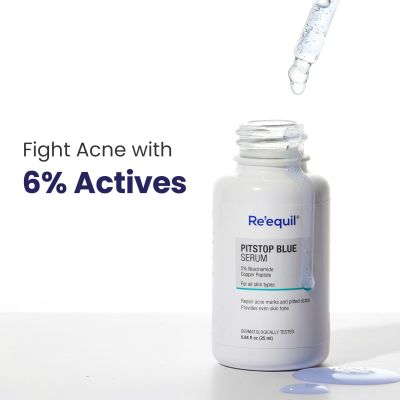 Reequil: Pitstop Blue Niacinamide Serum- 25ml