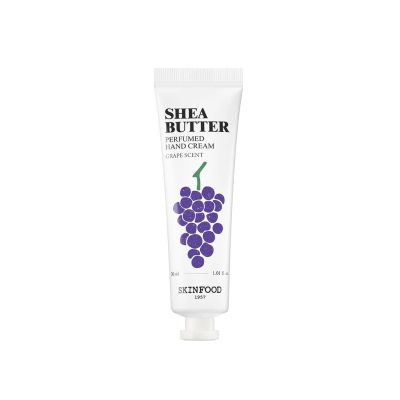 Skinfood: Shea Butter Perfumed Hand Cream Grape Scent - 30ml