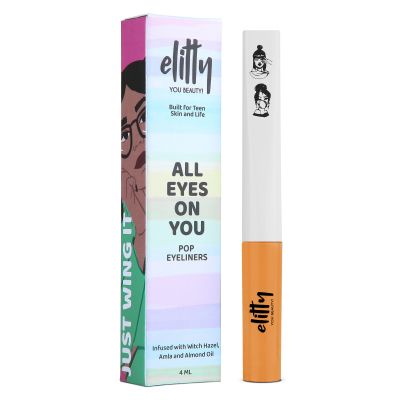 Elitty Beauty: Eye Gotta Feeling Devil's Advocate-Orange - Pop Eyeliner Matte