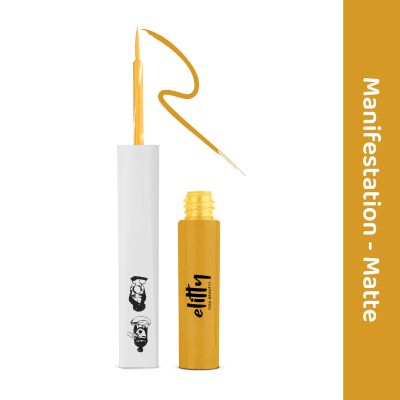 Elitty Beauty: Eye Gotta Feeling - Manifestation, Yellow- Pop Eyeliner Matte