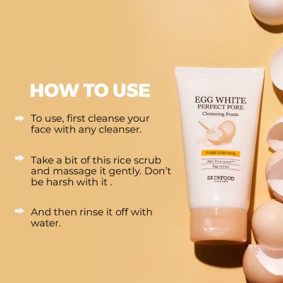 Skinfood: Egg White Perfect Pore Cleansing Foam - 150ml