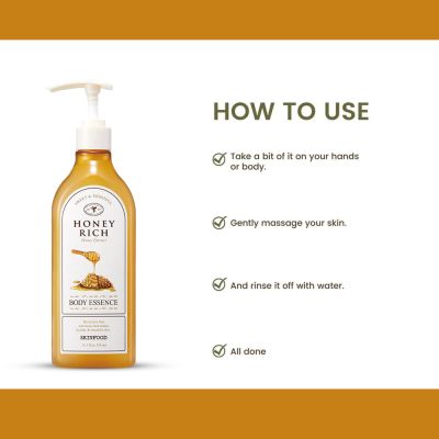Skinfood: Honey Rich Body Wash - 355ml