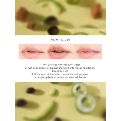 Skinfood: Avocado & Sugar Lip Scrub - 14gm