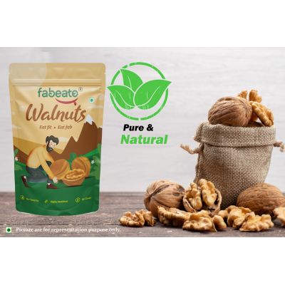 Fabeato: Special Offer -Natural Premium California Walnut Kernels - 200gm