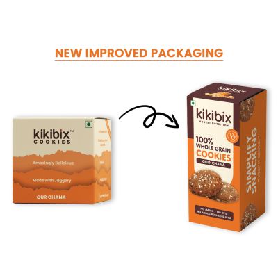 Kikibix: Gur Chana - 300 gm (Pack of 2)