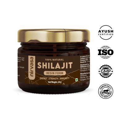 Nirvasa: Pure Shilajit Resin - 20gm