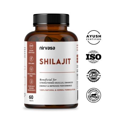 Nirvasa: Shilajit Tablets - 60 Tablets