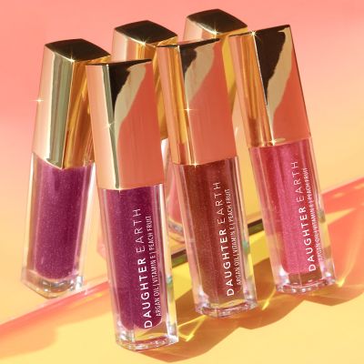 Daughter Earth: Glitter Lip Gloss - Pack of 3 (2.5ml each)