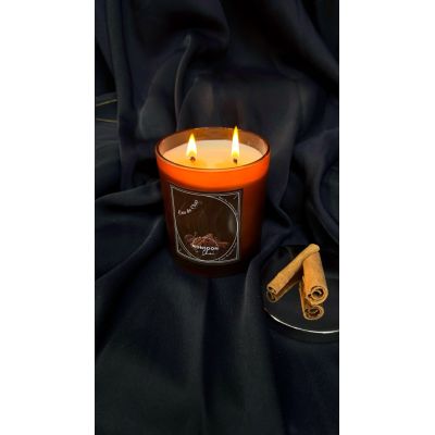 Monsoon & Chai: Eau De Chai Scented Soy Candle