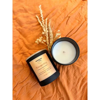 Monsoon & Chai: Tranquillity - Lemongrass & Lavender Scented Soy Candle