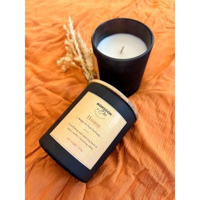 Monsoon & Chai: Home - Coffee & Vanilla Scented Soy Candle