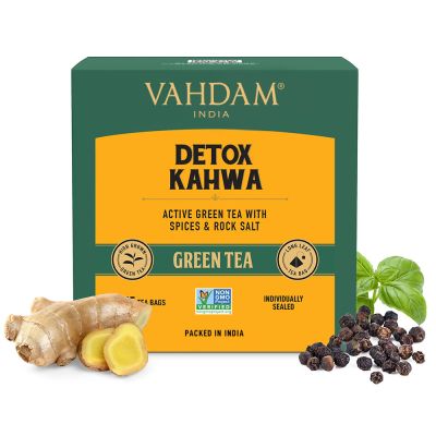 Vahdam Teas: Detox Kahwa Green Tea 30gm