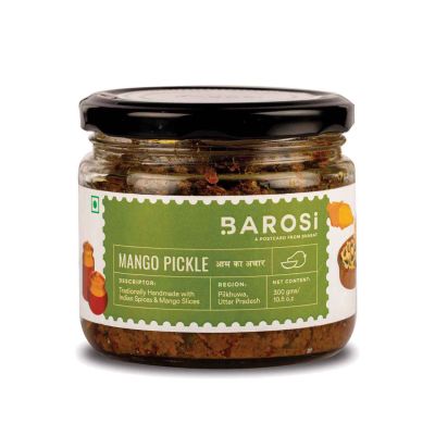 BAROSI: Mango Pickle - 300 gm
