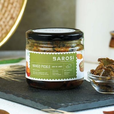 BAROSI: Mango Pickle - 300 gm