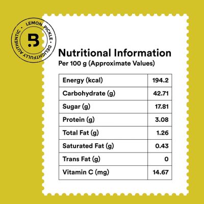 BAROSI: Lemon Pickle - 350gm