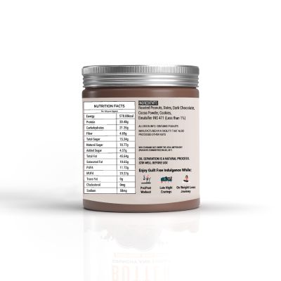 FitFeast: Cookie Fudge Peanut Butter - 400gm