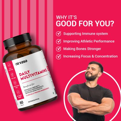 Nirvasa: Daily Multivitamin Tablets - 60 Tablets