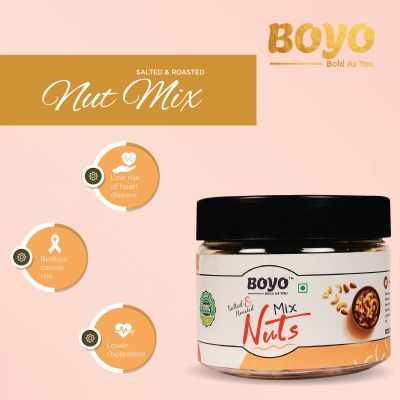 BOYO: Premium Nuts Mix & Berries Mix Combo Pack - 425gm
