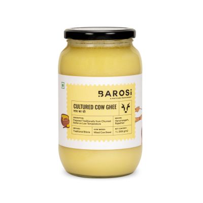 BAROSI: Cultured Cow Ghee - 1000ml