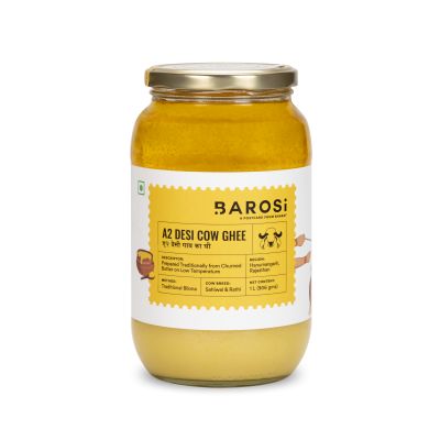 BAROSI: A2 Desi Cow Ghee - 1000ml