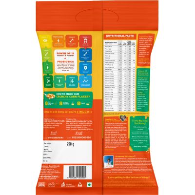 YogaBar: Cornflakes Original With Probiotics - 250gm Pouch