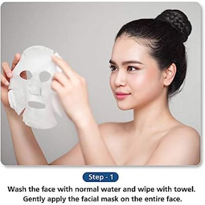 Mirabelle: Wine Facial Sheet Mask - 25ml