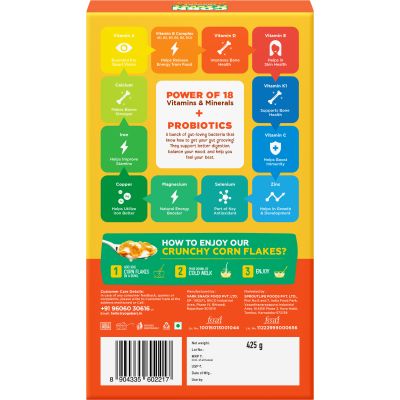 YogaBar: Cornflakes Original With Probiotics - 425gm