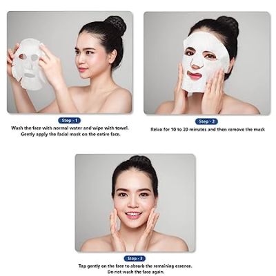 Mirabelle: Aloe Vera Facial Sheet Mask - 25ml
