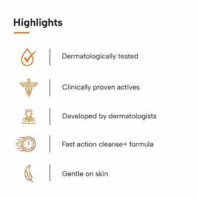 Dermatouch: Vitamin C 3% Face Wash - 70gm