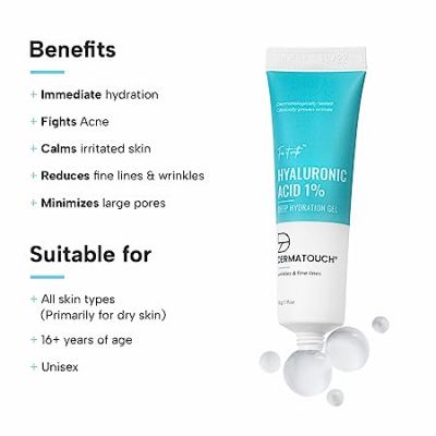 Dermatouch: Hyaluronic Acid 1% Hydration Gel - 30gm