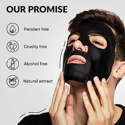 Mirabelle: Men's Facial Sheet Mask - 25ml