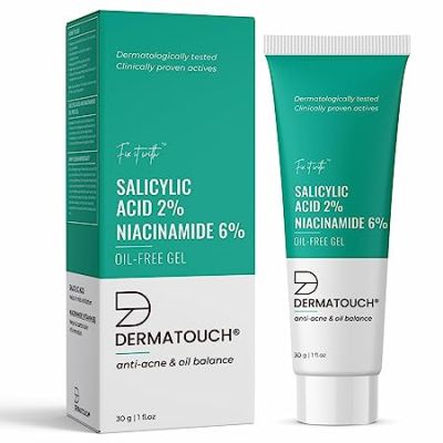 Dermatouch: Salicylic Acid 2% Niacinamide 6% Anti-Acne Oil Free Gel - 30gm