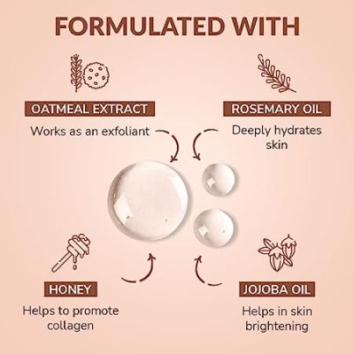 Mirabelle: Oatmeal Facial Sheet Mask - 25ml