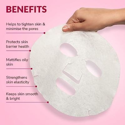 Mirabelle: Rice Water Facial Sheet Mask - 25ml
